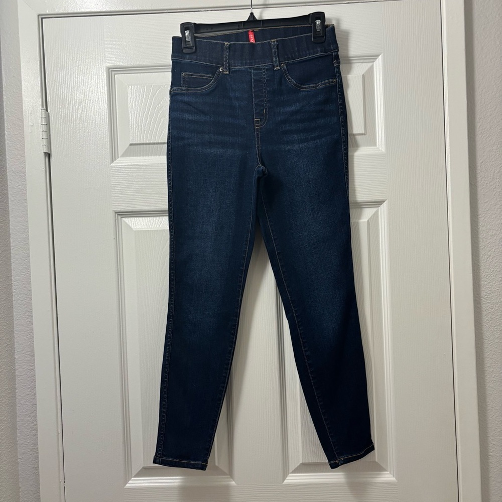 SPANX Women's Dark Wash Skinny Jeans